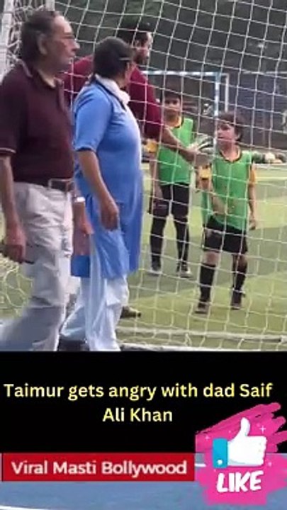 Why Taimur gets angry with dad Saif Ali Khan Viral Masti Bollywood