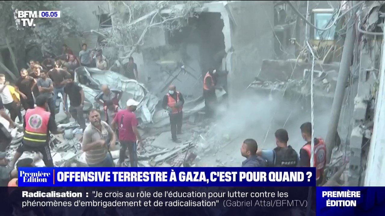 Les bombardements d'Israël sur Gaza s'intensifient, l'offensive terrestre aura-t-elle lieu?