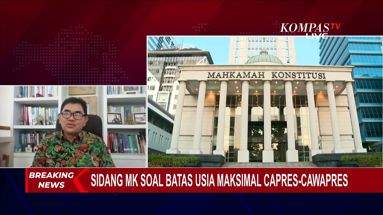 Kata Pakar Soal MK yang Putuskan Usia Minimal dan Maksimal Capres-Cawapres di Pilpres 2024