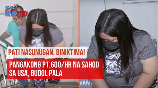 Job Scam - Pangakong P1,600/hr na sahod sa USA, budol pala | GMA Integrated Newsfeed