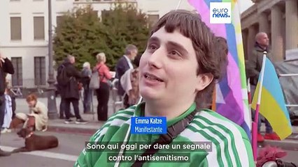 Per Gaza e contro l'antisemitismo: dalle piazze europee si chiede lo stop alla guerra