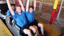 Last To Leave Roller Coaster Wins $20,000 - Challenge Mr Beast Video
