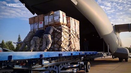 Gazze'ye askeri uçakla sağlık malzemeleri gönderilecek