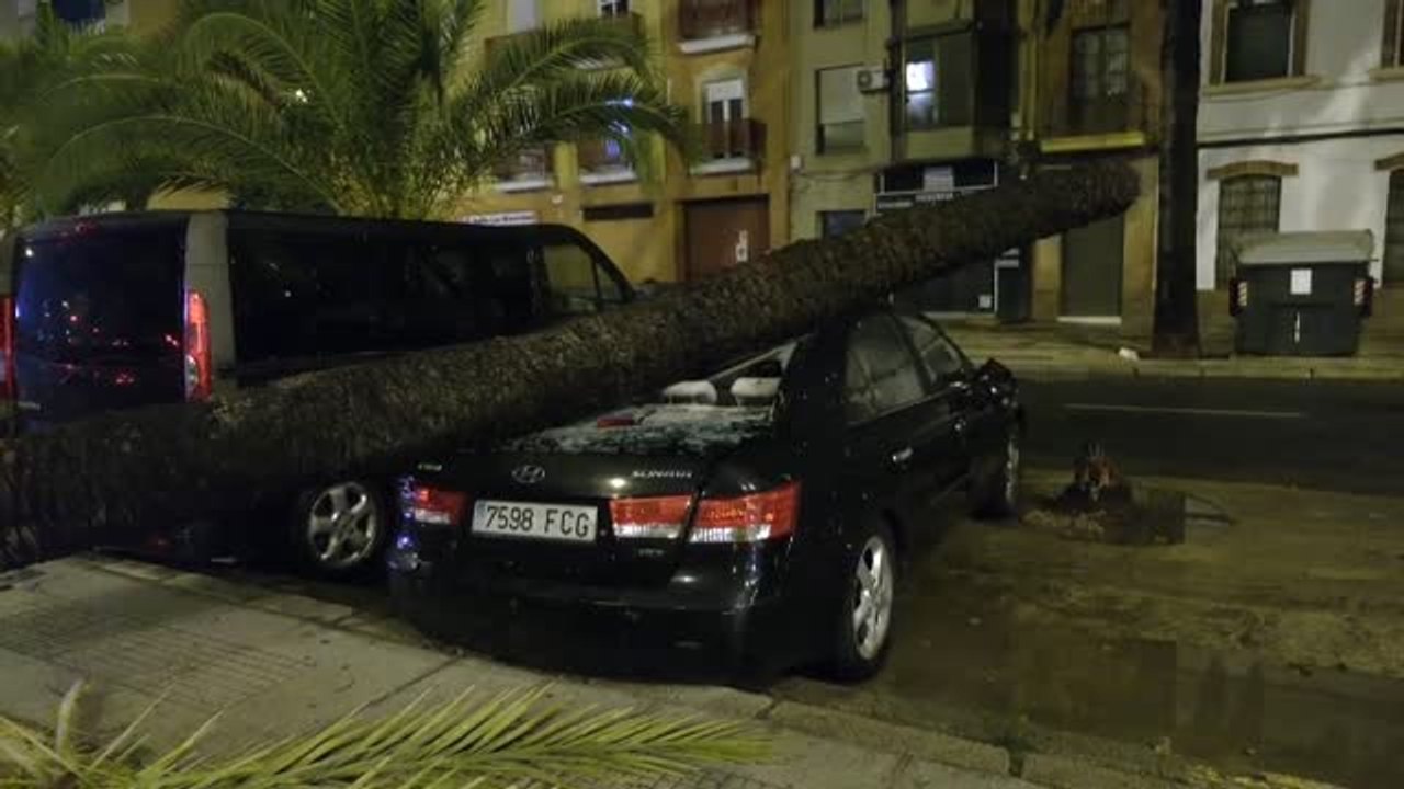 La borrasca Bernard deja un muerto y numerosos destrozos en Andalucía