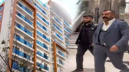 Polisli çete, sitedeki daireleri kapı kilitlerini kırarak başkalarına kiralayıp, satmış
