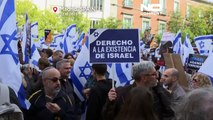 تظاهرات یهودیان در پایتخت اسپانیا همزمان با تنش دیپلماتیک؛ مادرید سفیر اسرائیل را احضار کرد