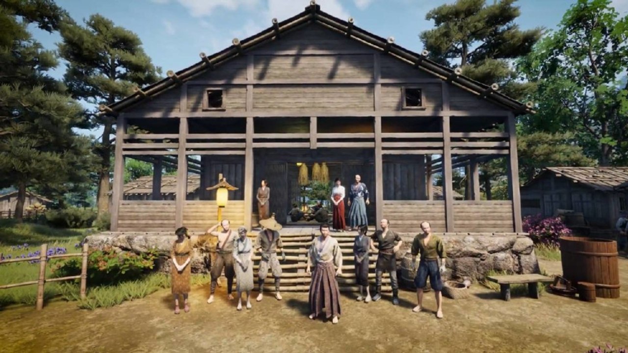 Sengoku Dynasty - Neuer Trailer zeigt Gameplay aus der Samurai-Sandbox mit Koop