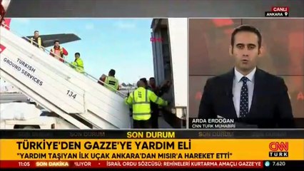 Türkiye'den Gazze'ye yardım eli!