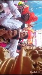 साईं बाबा मूर्ति की निकाली शोभा-यात्रा