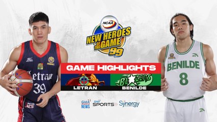 NCAA 99 Men's Basketball Letran vs. Benilde (Highlights) | NCAA Season 99