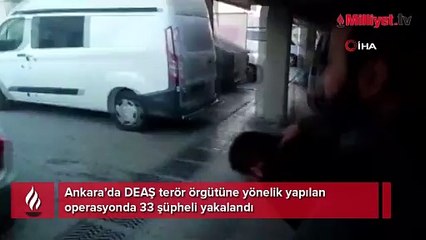 Ankara'da DEAŞ operasyonu: 33 gözaltı