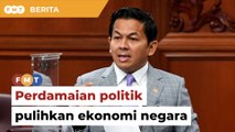 'Jangan tuding jari’, wakil kerajaan gesa perdamaian politik pulihkan ekonomi negara