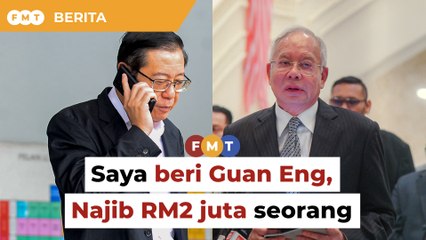 Saya beri Guan Eng, Najib RM2 juta seorang, ahli perniagaan beritahu mahkamah