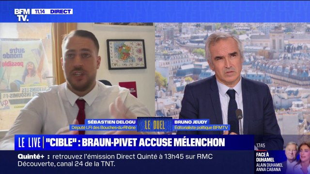 Yaël Braun-Pivet en Israël: pour le député LFI Sébastien Delogu, la présidente de l'Assemblée nationale devrait démissionner