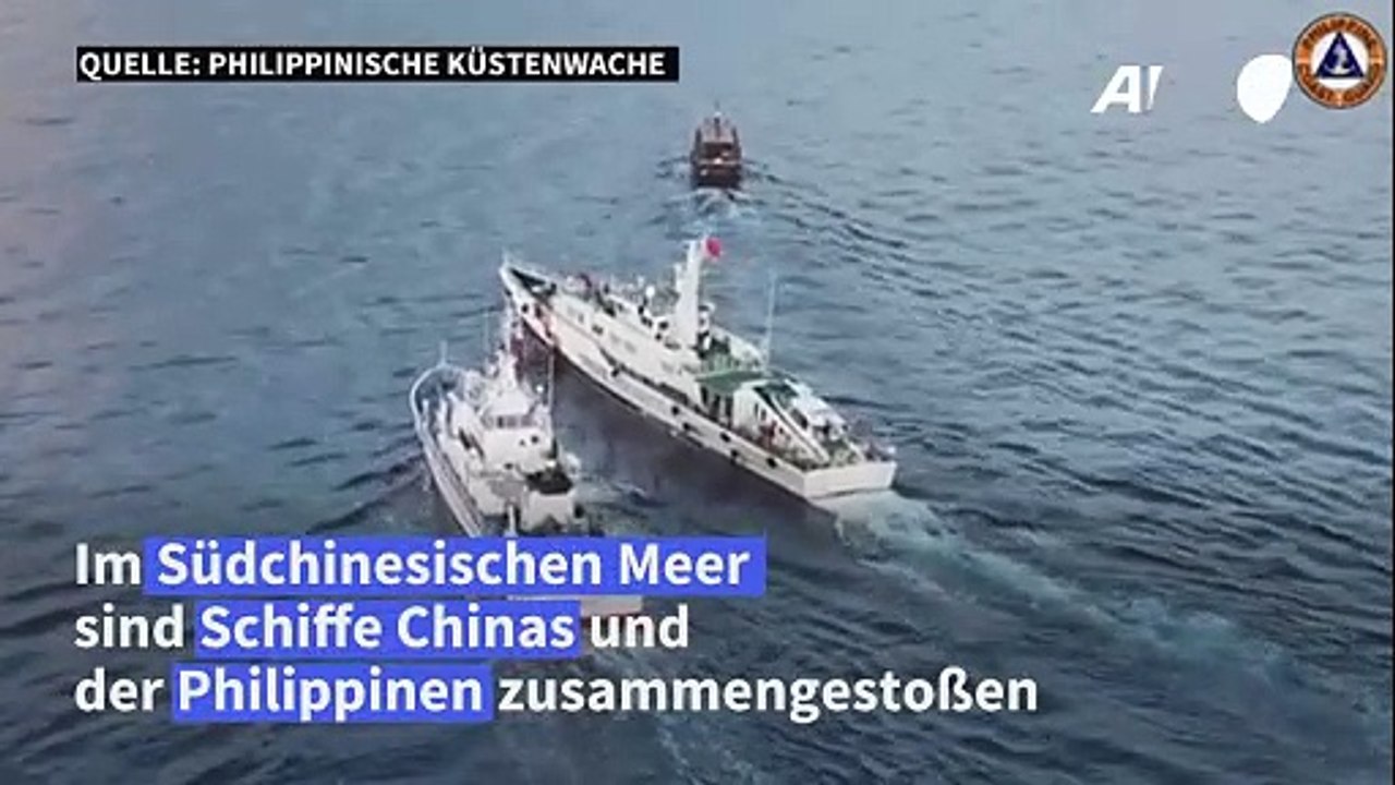 Schiffskollisionen im Südchinesischen Meer
