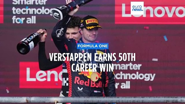 Max Verstappen earns 50th F1 career win at US Grand Prix