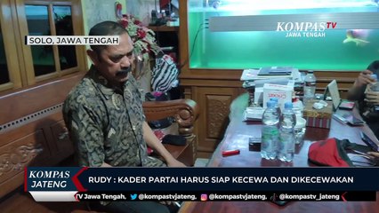 Gibran Jadi Bacawapres Prabowo, Rudy : Kader Partai Harus Siap Kecewa dan Dikecewakan