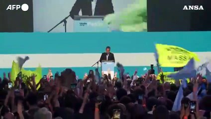 Elezioni Argentina, Sergio Massa: "Non deludero' chi soffre di piu'"