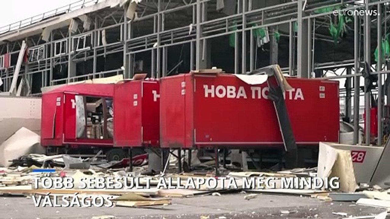 Több sebesült állapota még mindig súlyos a harkivi postát ért orosz támadás után