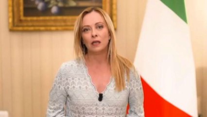 Un anno di Meloni, videomessaggio dal Cairo: "Sono un essere umano"