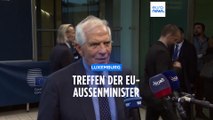 EU-Außenminister in Luxemburg: Berlin gegen humanitäre Waffenruhe für Gaza