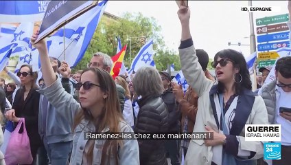 Israël- Hamas : manifestations à travers le monde pour la libération des otages israéliens