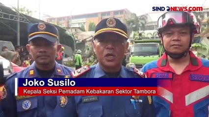 Pohon Kedondong Timpa Kios dan Penjaganya, Evakuasi Berlangsung Dramatis
