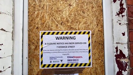 Closure Orders granted by Magistrates on Keswick Street