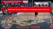 Demi-finales double féminin, Challenge International Denis Ravera, Monaco 2023