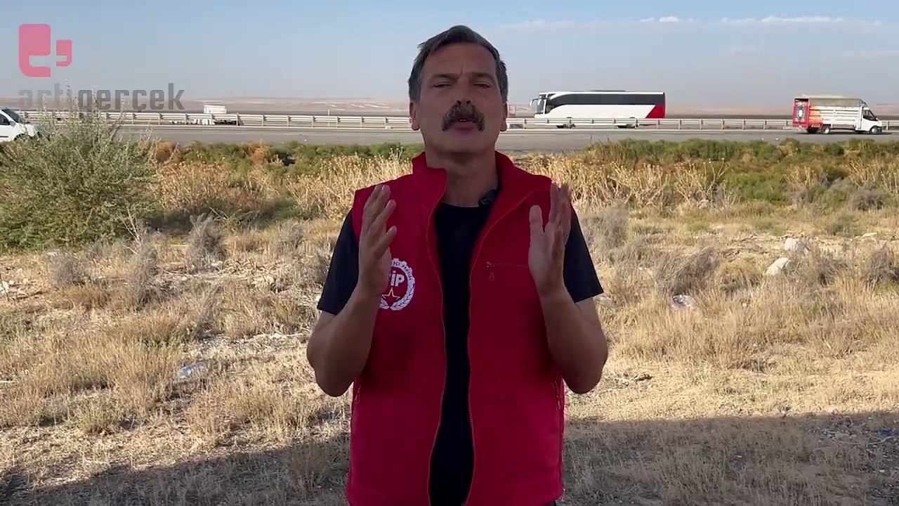 TİP'in Özgürlük Yürüyüşü 23. gününde... Erkan Baş depremzedeler için yürüdü 