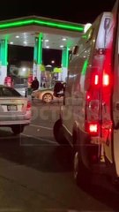 #Preliminar El no respetar la luz roja del semáforo generó un aparatoso accidente en el que un motociclista resultó lesionado, este hecho tuvo lugar sobre el cruce de las Calzadas Olímpica y Revolución #GuardiaNocturna