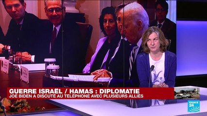Guerre Israël - Hamas : Joe Biden a discuté avec plusieurs alliés (décryptage)