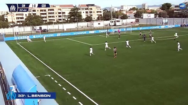 U17N I OM 2-0 Bordeaux : Les buts olympiens