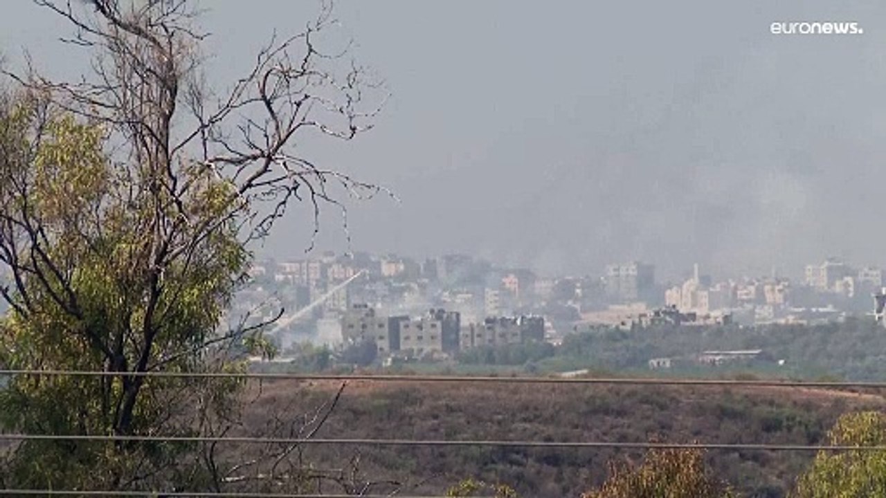شاهد: فصائل فلسطينية تطلق صواريخ باتجاه إسرائيل...