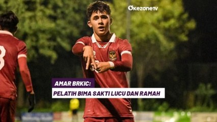 Kesan Pemain Keturunan di Timnas Indonesia U-17, Amar Brkic: Pelatihnya Lucu dan Ramah