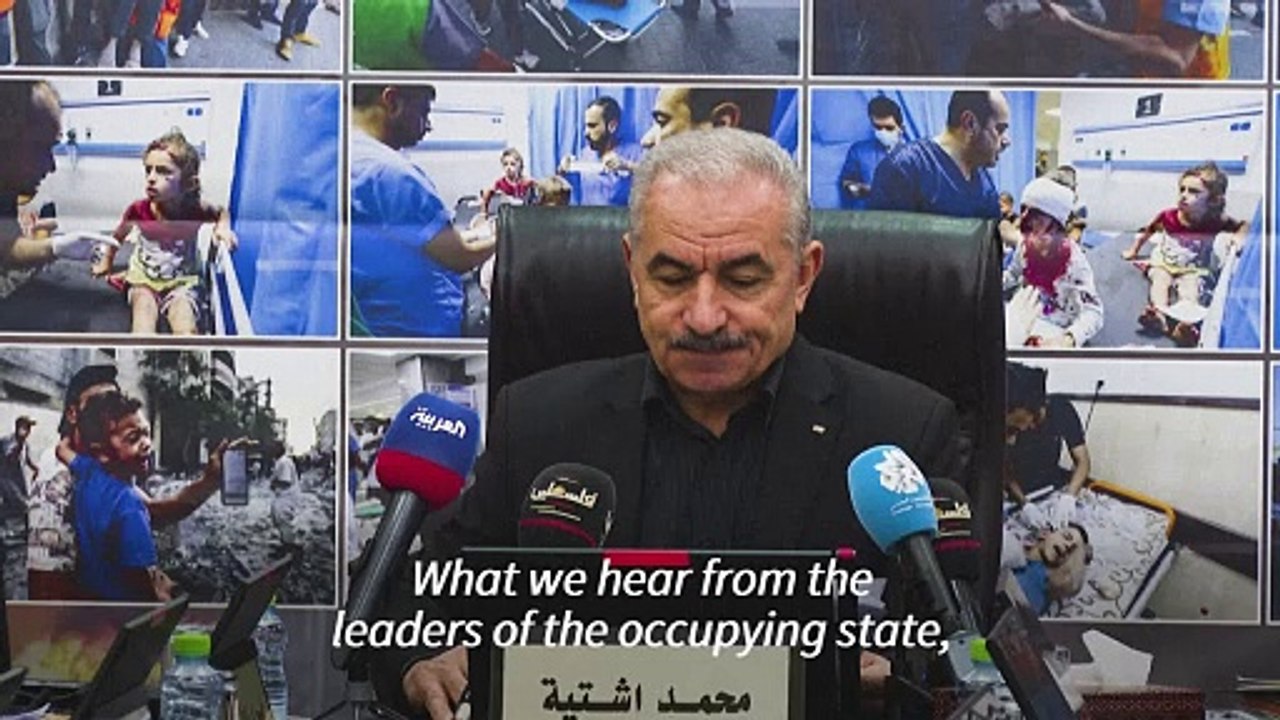 Palestinian PM condemns 'licensing' Israeli 'cr...