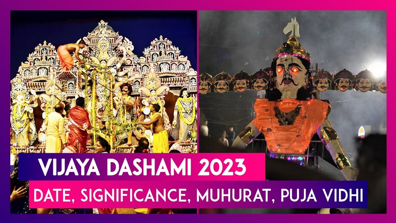 Vijaya Dashami 2023 Date, Significance, Puja Vidhi & Durga Visarjan