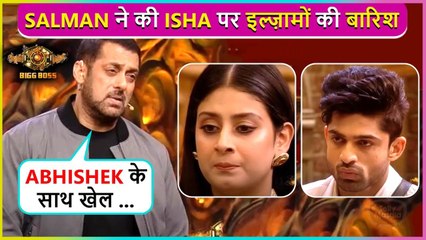 Bigg Boss 17 Weekend Ka Vaar.. Salman Lashes Out At Isha, Mannara Gets Big Support