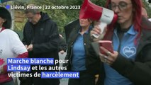 France: marche blanche pour Lindsay et les autres victimes de harcèlement
