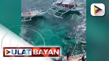 250 pasahero, nasagip ng PCG sa sumadsad na barko sa karagatan ng Madridejos, Cebu