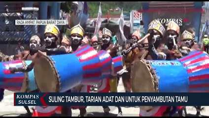 Suling Tambur, Tarian Adat Dan Untuk Penyambutan Tamu