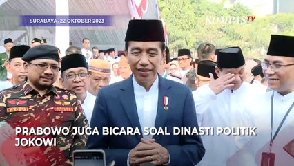 Prabowo: Kalau Dinasti Pak Jokowi Ingin Berbakti untuk Rakyat, Salahnya Apa?