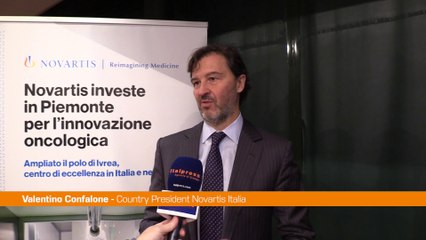 Confalone "Piemonte territorio strategico per Novartis"