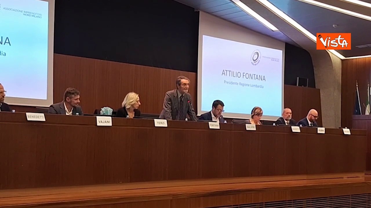 Intelligenza Artificiale, Fontana: "Offrire i dati medici e sicurezza a Sanit? e forze dell'ordine""