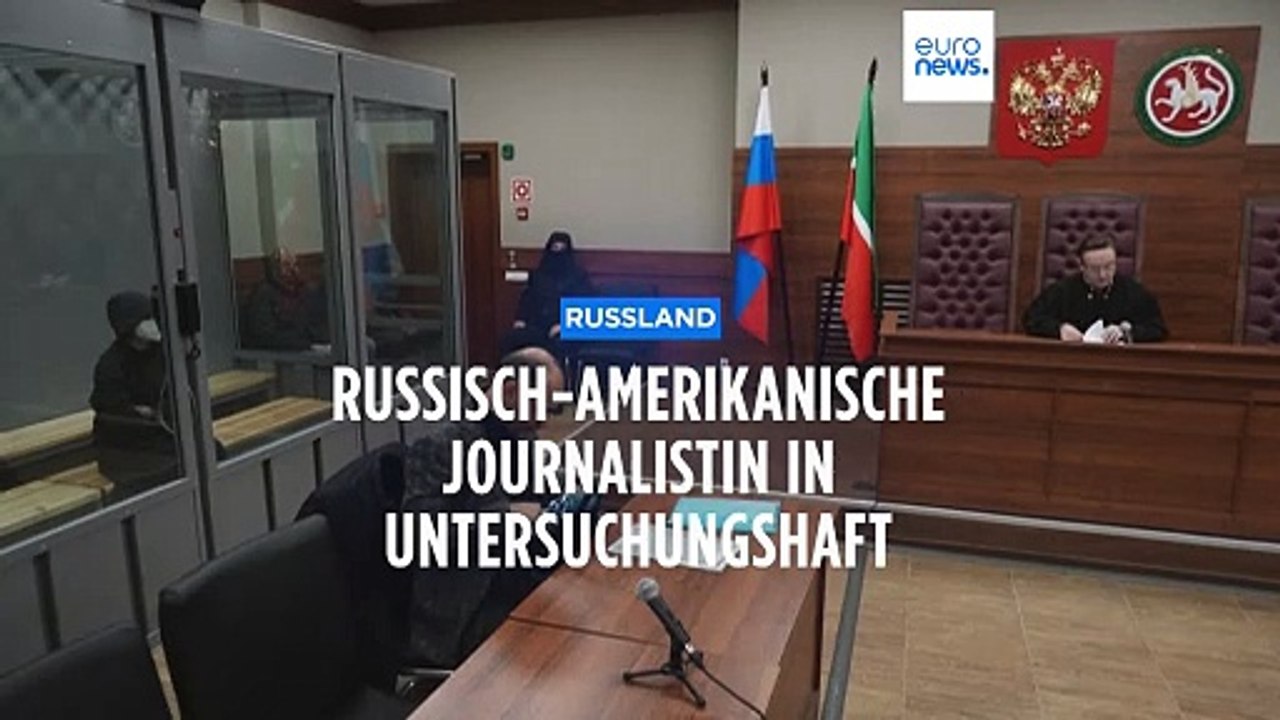 'Ausländische Agentin': russisch-amerikanische Journalistin muss 5 Jahre in Haft fürchten