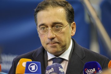 Albares: "La voz de España se va a escuchar para señalar la única solución, la materialización de un Estado palestino"