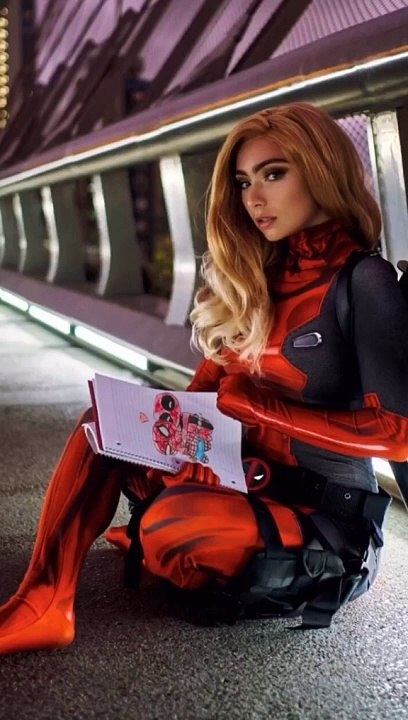 ☠️ #deadpool #favoritefit #fyp #foryoupage #cosplayer
