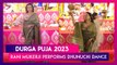 Durga Puja 2023: Rani Mukerji & Tanisha Perform Dhunuchi Dance During Durga Pujo Celebrations