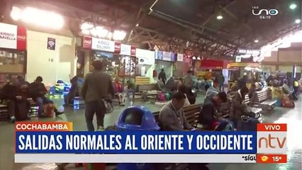 Rige restricción de circulación en la carretera a Santa Cruz