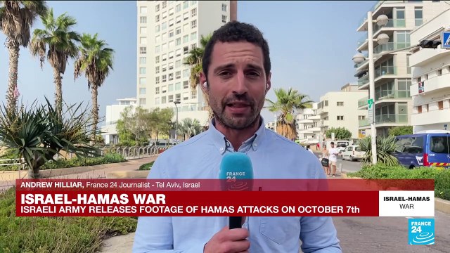 Israeli army releases footage of Hamas October 7 attack